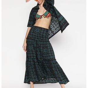 Cynthia Rowley - Cameron Cotton Tier Skirt, S